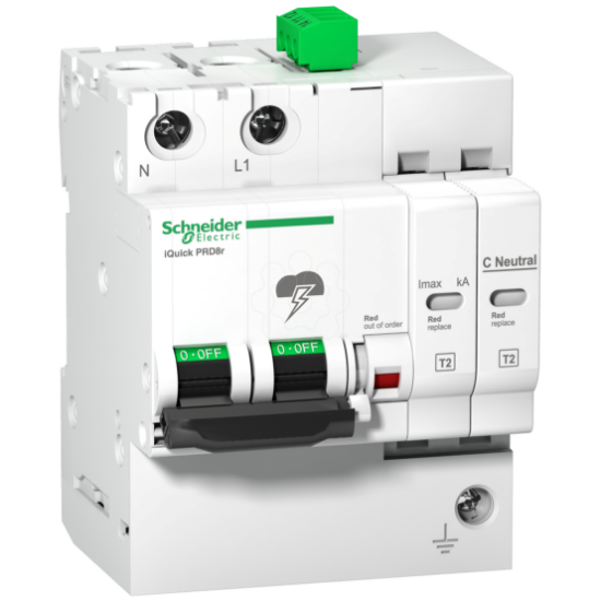 Imagem de Descarregador de sobretensoes iQuick PRD 8r 1P+N