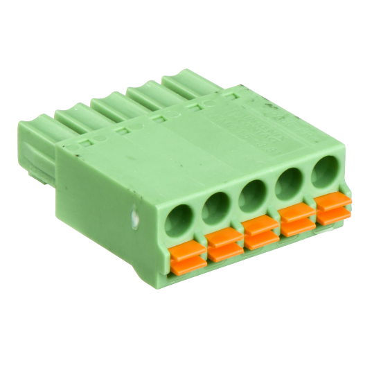 Imagem de conjunto de 12 conectores de mola 5 pinos Ti24