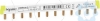 Imagem de Acti 9 - comb busbar - 1L - 18 mm pitch - 12 modules - 100A