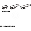 Imagem de etiqueta de encaixar virgem   45 x 83 mm – para bornes de ligacao