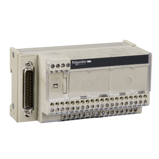 Imagem de Subbase de ligacao ABE7 - para distribuicao de 8 canais de entrada analogicos