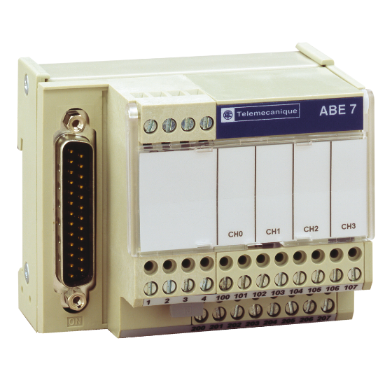 Imagem de Subbase de ligacao ABE7 - para a distribuicao de 4 pares termicos