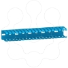Imagem de Cable duct - 35 x 30 mm - without cover - blue