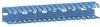 Imagem de Cable duct - 35 x 30 mm - without cover - blue
