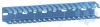 Imagem de Cable duct - 35 x 30 mm - without cover - blue