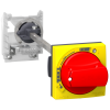 Imagem de Extended rotary handle kit TeSys GV2 IP54 red handle with trip indication for GV2L GV2P