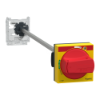 Imagem de Extended rotary handle kit TeSys GV2 IP65 red handle without trip indication for GV2L GV2P