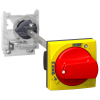 Imagem de Extended rotary handle kit TeSys GV2 IP65 red handle without trip indication for GV2L GV2P