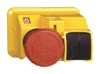 Imagem de botao de retencao O 40 mm – rodar para desencravar com consignacao   vermelho