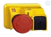 Imagem de botao de retencao O 40 mm – rodar para desencravar com consignacao   vermelho
