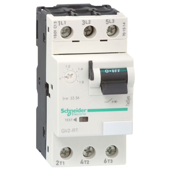 Imagem de Disjuntor-motor magnetotermico GV2P - 6/10A PCAE