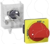 Imagem de Extended rotary handle kitTeSys GV3 IP65 red handle without trip indication for GV3L GV3P