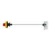 Imagem de Extended rotary handle kitTeSys GV3 IP65 red handle without trip indication for GV3L GV3P