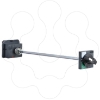 Imagem de Extended rotary handle TeSys GV5 GV7 black padlockable IP55