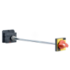 Imagem de Extended rotary handle TeSys GV5 GV7 red padlockable IP55