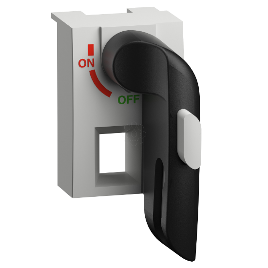 Imagem de Manipulo para comando directo frontal preto GS1 - 32A