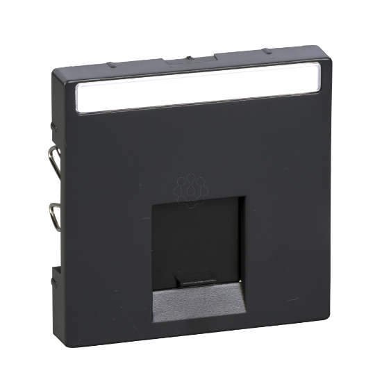 Imagem de M-Elegance - Centro de tomada RJ45 simples - Antracite
