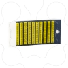 Imagem de caracter encastravel amarelo – conjunto de 200 - caracter 4