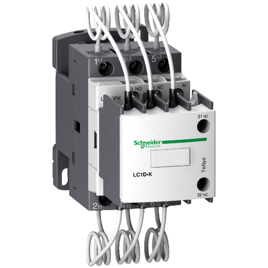 Imagem de Capacitor contactor TeSys D 12.5 kVAR at 400 V/50 Hz coil 110 V AC 50/60 Hz