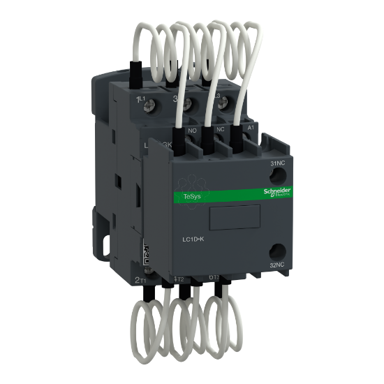 Imagem de Capacitor contactor TeSys D 16.7 kVAR at 400 V/50 Hz coil 220 V AC 50/60 Hz