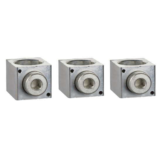 Imagem de 3 bornes para 1 cabo 35 300mm2 + separador de fases NSX400/630 INV/INS
