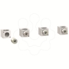 Imagem de 4 bornes em aluminio p/ cabo 35 300mm2 + separador de fases NSX400/630 INV/INS