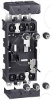 Imagem de kit COMPACT extraivel 3P sobre base NSX400/630