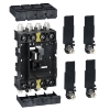 Imagem de kit VigiCOMPACT extraivel sobre base 4P NSX100/250