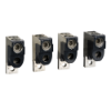 Imagem de 4 bornes em alu. p/ 2 cabos 50 120mm2 + separador de fases NSX100/250 INV/INS