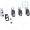 Imagem de 4 bornes em alu. p/ 2 cabos 50 120mm2 + separador de fases NSX100/250 INV/INS
