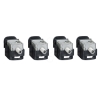 Imagem de 4 bornes em ACO 1X 1.5 95mm2 NSX100/250 INV/INS