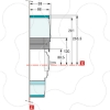 Imagem de 6 separadores de fase NSX100/250 INV/INS