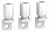 Imagem de 3 terminais p/ cabos de aluminio 150mm2 +separador de fases NSX100/250 INV/INS