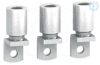 Imagem de 3 terminais p/ cabos de aluminio 150mm2 +separador de fases NSX100/250 INV/INS
