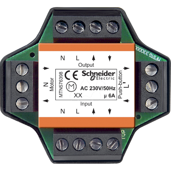 Imagem de Multiple control relay for roller shutters flush mounted