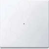 Imagem de M-Elegance - Tecla simples - Wiser - Branco ativo