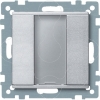 Imagem de Push button 1 gang plus aluminium System M