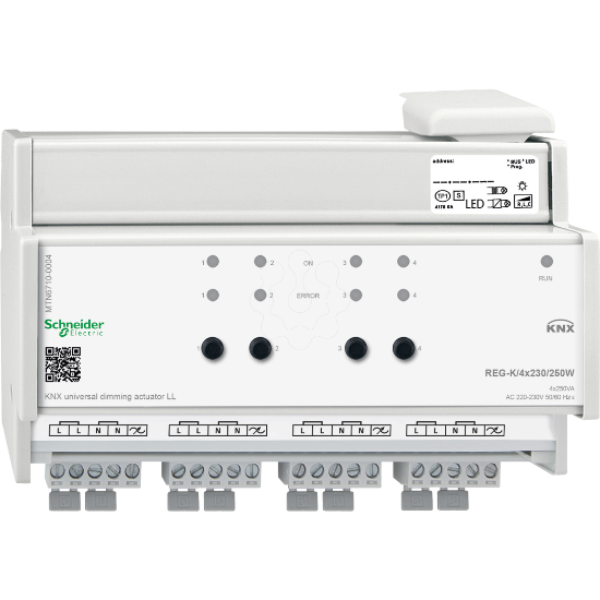 Imagem de KNX universal dimming actuator LL REG-K/4x230/250W