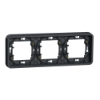 Imagem de Quadro horizontal Mureva Styl 3 elementos IP55 Cinzento