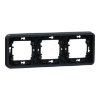 Imagem de Quadro horizontal Mureva Styl 3 elementos IP55 Cinzento