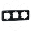 Imagem de Quadro horizontal Mureva Styl 3 elementos IP55 Cinzento