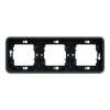 Imagem de Quadro horizontal Mureva Styl 3 elementos IP55 Cinzento
