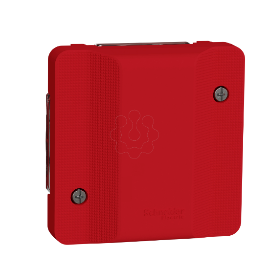 Imagem de Mureva Styl - Dispositivo de sinalizacao sem lampada - encastrar/saliente - IP55 - 230V AC - Vermelho