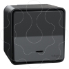 Imagem de Botao de pressao monobloco Mureva Styl saliente luminoso IP55 16A Cinzento