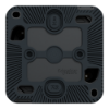 Imagem de Botao de pressao monobloco Mureva Styl saliente luminoso IP55 16A Cinzento