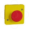 Imagem de Mureva Styl - Interruptor de emergencia por comando rotativo - encastrar/saliente - IP55 - 3A - Amarelo