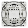 Imagem de Botao de pressao duplo Mureva Styl encastrar/saliente IP55 16A Cinzento
