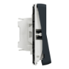 Imagem de Mureva Styl - Comutador de escada - encastrar/saliente - IP55 - 16A - Cinzento