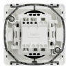 Imagem de Mureva Styl - Comutador de escada - encastrar/saliente - IP55 - 16A - Cinzento