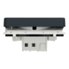 Imagem de Mureva Styl - Comutador de escada - encastrar/saliente - IP55 - 16A - Cinzento
